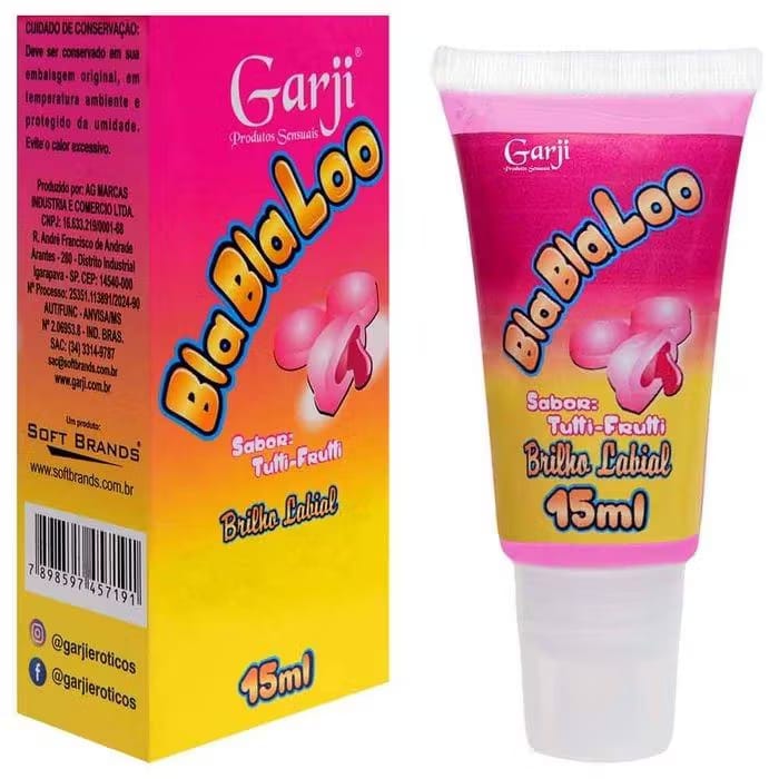 Brilho Labial Bla Bla Loo Tutti-Frutti